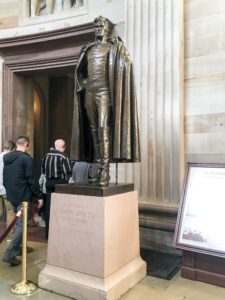 Andrew Jackson Statue Given By Tennessee in the US Capital Building Washington DC